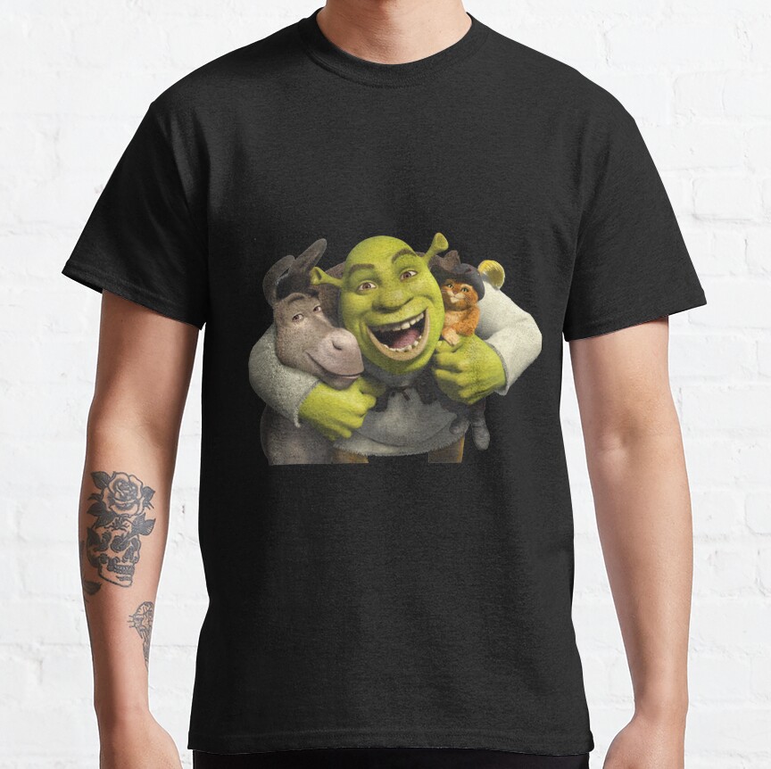 Shrek, Donkey and Puss In Boots T-Shirt